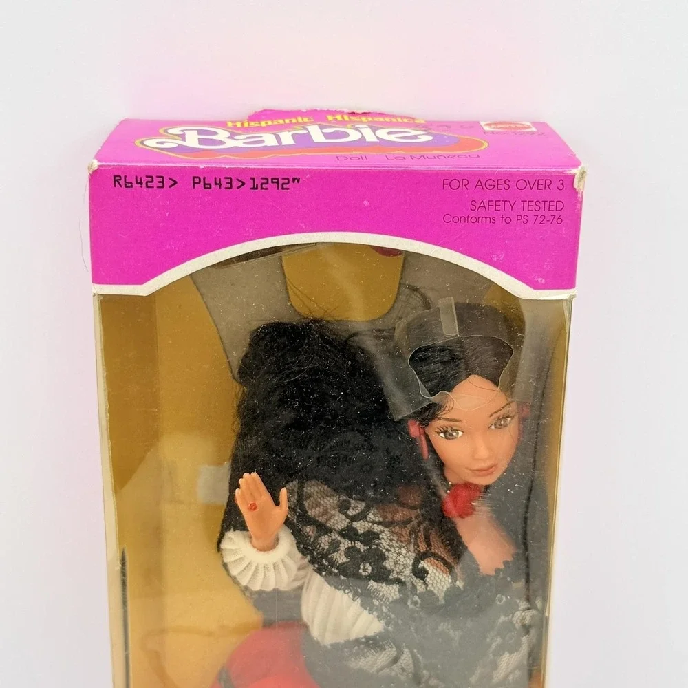Vintage 1979 Hispanic Barbie Fashion Doll Mattel No 1292 12in In Box Taiwan